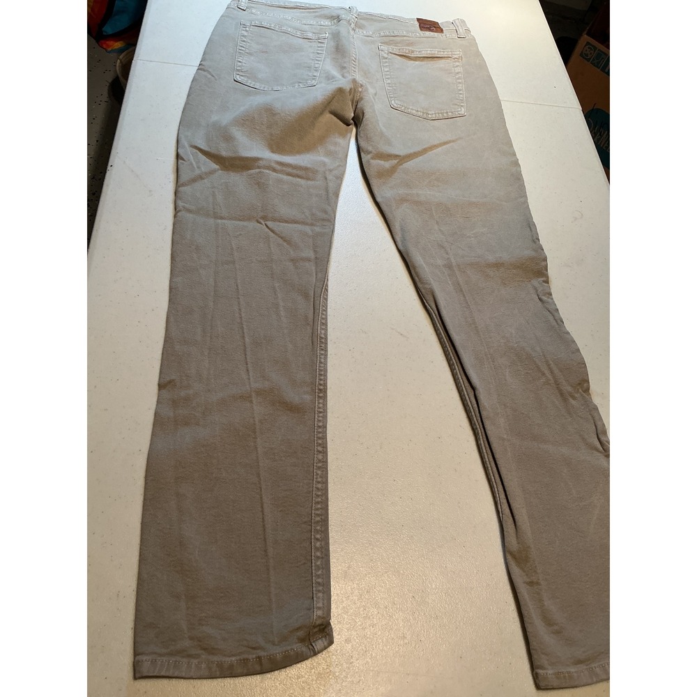 Goodfellow & Co Slim‎ Fit Total Flex Khaki Pants Tan 34x32 Mens Canvas Chino
